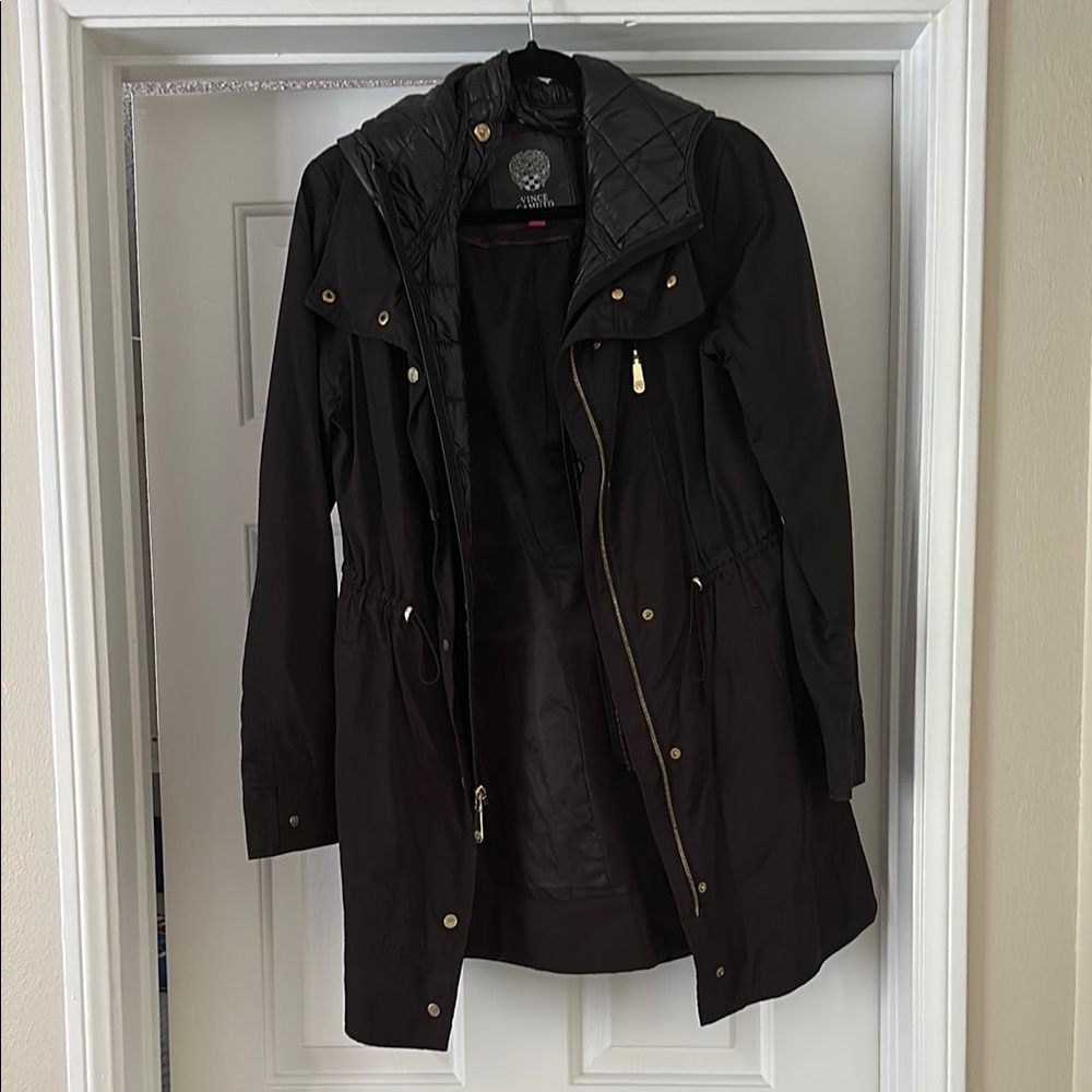 Vince Camuto Water Resistant Hooded Jacket